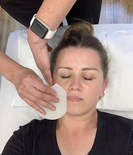 Load image into Gallery viewer, White Jade Gua Sha Board & Protocol